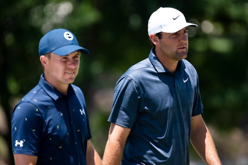 Scottie Scheffler, Jordan Spieth within striking distance of lead at AT&T Pebble Beach Pro-Am