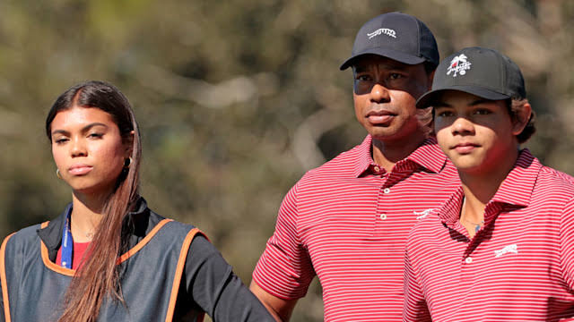 Tiger Woods leans on kids Sam and Charlie for support as he announces family heartbreak — statement