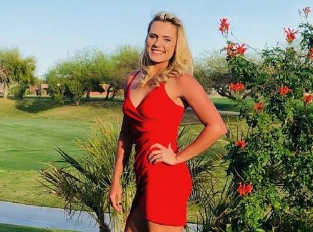 Lexi Thompson Turns Heads in Bold Red Look – LPGA Star Stuns with Effortless Style!
