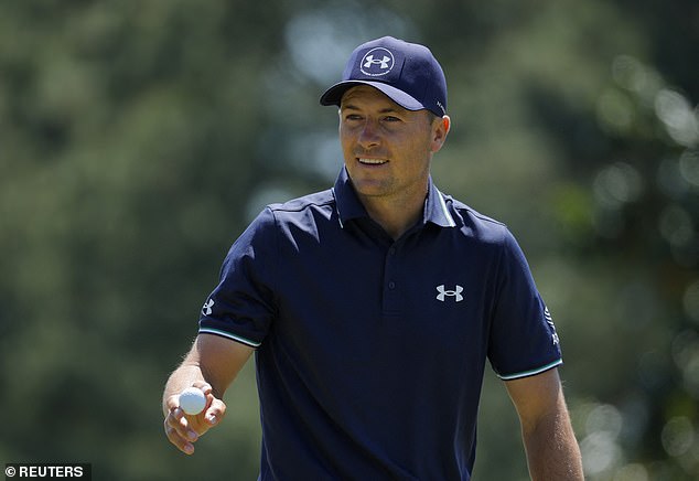 Jordan Spieth goes viral after flicking his putter into patron’s groin at the Masters in bizarre incident