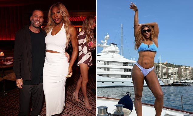 Serena Williams stuns at glitzy New York US Open party after opening up about weight loss drug