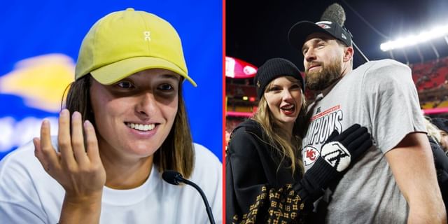Iga Świątek w zabawny sposób broni Taylor Swift, komentując jej zaręczyny z Travisem Kelce