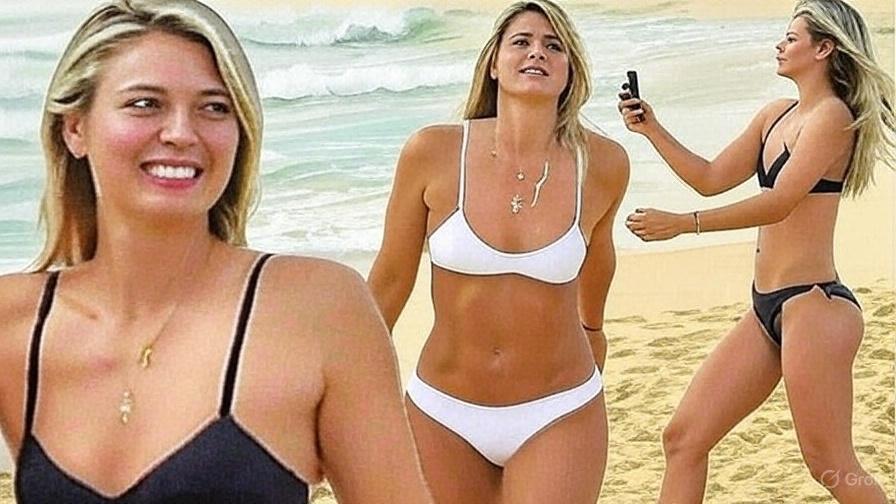 Maria Sharapova Radiates Beachside Glamour in a Stunning Bikini — Her Effortless Fall Style Steals the Show