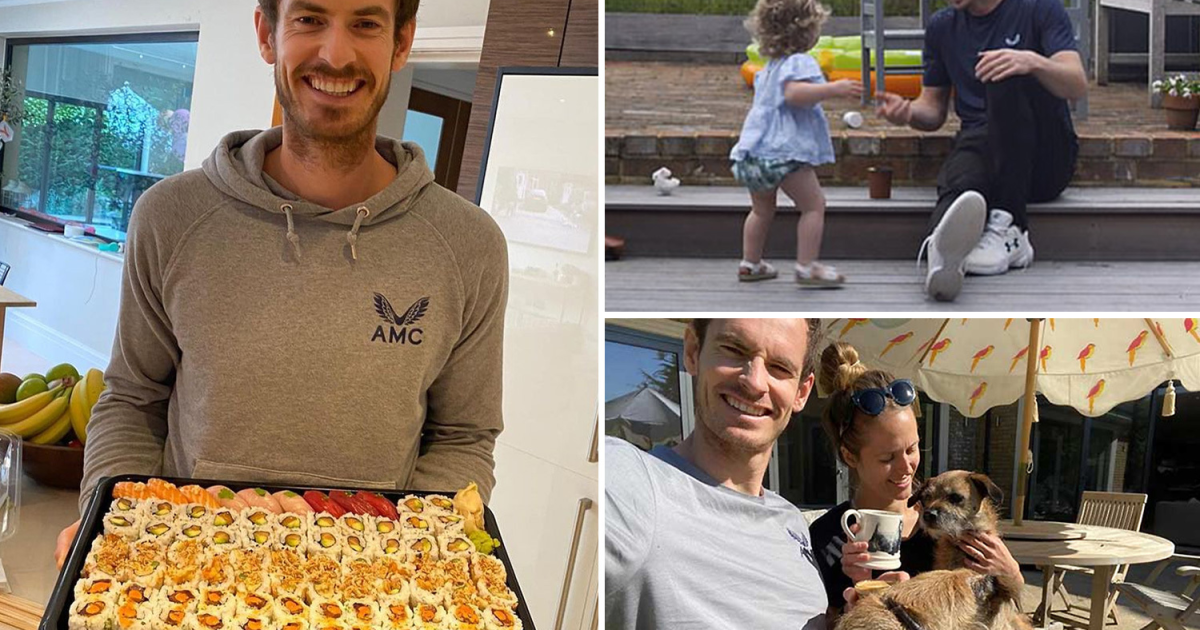 Inside Andy Murray’s secret family life, living in a £5million Surrey mansion with artist wife Kim and their kids